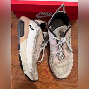 Nike Women's Air Max 2090 Pink/White/Black - Size 9.5